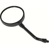 mirror black left+right short M10 right-threaded (single)