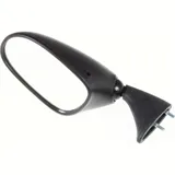 Mirror black right M6 right-threaded (single)