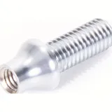 Solid fixingpoint, M8x20, satin, chrome