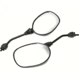 Mirror black (pair) M8 right thread
