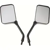 Mirror black right thread (pair)
