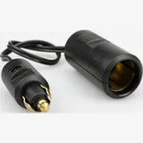 Adapter norm-plug/Cigarret lighter flange