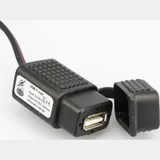 Mobile USB-socket with voltage transformer 12V= / 5V=, 1000mA