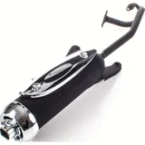 Auspuffanlage, Schalldämpfer Auspuff mit SLS für GY6 139QMB/QMA