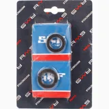 Standart crankshaft bearing set for 50cc for: Piaggio motors with plastic cage and oil seals