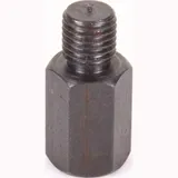 Adapter 10mm outer thread left turning/ 10mm inner thread(mirror) right turning thread - black