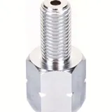 Lenkerspiegel Spiegeladapter chrom 10mm rechtsge. Außen auf 10mm Linksge. Innen