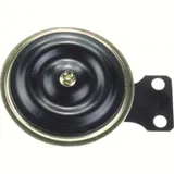 Horn 6V black/gold diameter 90mm