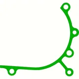 left crankshaft case gasket compare no. 11344-MCF-000