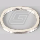 60/51 x 51/42 x 4 oval (Außen/Innen/Höhe) Krümmerdichtung Alu (Vergl.Nr: 1009-1428 / 11060-1126)
