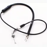Bowdenzug, Seilzug, Gasbowdenzug Gaszug Öffner für Honda CB 125 (Vergl.nr: 17910342000/17910304000/17910389405) schwarz