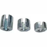 15 Gramm Auswuchtgewichte für Speichenräder - chromatiert (5er Pack)