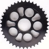 KeRa, Kettenblatt, Zahnrad Alukettenrad harteloxiert rauchgrau DUC748/916/996520T41Z incl. Teflonring