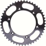 PBR aluminium rear sprocket hard anodized smoke grey 41T 520