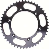 PBR aluminium rear sprocket hard anodized smoke grey 43T 520