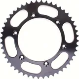 PBR aluminium rear sprocket hard anodized smoke grey 44T 520