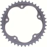 PBR aluminium rear sprocket hard anodized smoke grey 40T 525