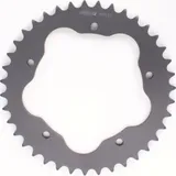 KeRa, Kettenblatt PBR Aluminium Kettenrad harteloxiert rauchgrau für PBR Kettenradträger 520T 38Z