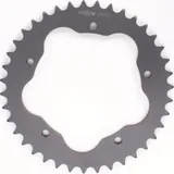KeRa, Kettenblatt PBR Aluminium Kettenrad harteloxiert rauchgrau für PBR Kettenradträger 520T 42Z