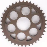 PBR aluminium rear sprocket hard anodized smoke grey 35T - 520