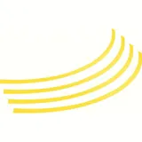 Rim-Stickers - Size 14 - 16" - Yellow