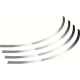 Rim-Stickers - Size 17 - 20" - Chrome