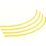 Rim-Stickers - Size 17 - 20" - Yellow