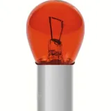 Rot gefärbtes Glass, Lampe 1 Glühfaden 21W BA15s 2 St.