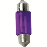 12V Festoon lamp - 11x31 mm - 10W - SV8,5-8 - 2 pcs - D/Blister - Purple
