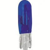 12V Wedge base lamp - (T5) - 1,2W - W2x4,6d - 2 pcs - D/Blister - Blue
