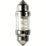 12V Festoon lamp 3 Led - 10x31 mm - SV8,5-8 - 2 pcs - D/Blister - White