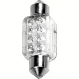 12V Festoon lamp 8 Led - 13x35 mm - SV8,5-8 - 1 pcs - D/Blister - Blue