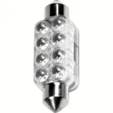 12V Festoon lamp 8 Led - 13x44 mm - SV8,5-8 - 1 pcs - D/Blister - Blue