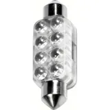 12V Festoon lamp 8 Led - 13x44 mm - SV8,5-8 - 1 pcs - D/Blister - White