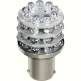 12V Multi-Led Lamp 36 Led - (P21W) - BA15s - 1 pcs - D/Blister - Red