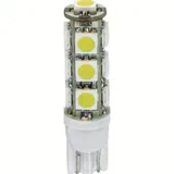 12V Hyper-Led 39 - 13 SMD x 3 chips - (T10) - W2,1x9,5d - 2 pcs - D/Blister - White - Double polarity
