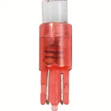 5-tlg. Lampenset "T5" 5MM. LED, Rot