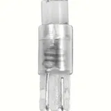 12V 12V Cockpit colour Led 1 Led - (T5) - W2x4,6d - 5 pcs - D/Blister - White