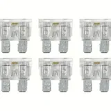 Smart-Led, set 6 indicator plug-in fuses, 12/32V - 25A