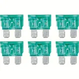 Smart-Led, set 6 indicator plug-in fuses, 12/32V - 30A