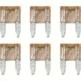 Smart-Led, set 6 indicator micro-blade fuses, 12/32V - 7,5A