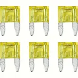 Smart-Led, set 6 indicator micro-blade fuses, 12/32V - 20A