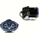 Felix, fog double lights - Blue