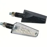 "Duke" 12V LED-Blinker Set (16 x SMD) Carbon Design