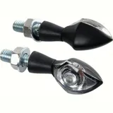 "Pixia" Mini LED-Blinker Set 50x23mm 12V schwarz - E-geprüft "Pixia" Mini LED-Blinker Set 50x23mm 12V schwarz - E-geprüft