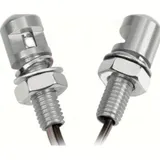 Mini LED Set mit blauem Licht M8x20 alu farbig