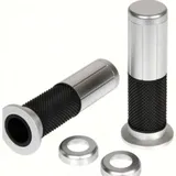 "Tatoo" aluminium & rubber handlebar grips "Tatoo" aluminium & rubber handlebar grips