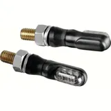 "Nano" LED corner lights 12V black homologated