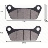 Disc brake pads MCB 528 homologated