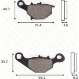 Disc brake pads TRW/Lukas MCB 679 EC